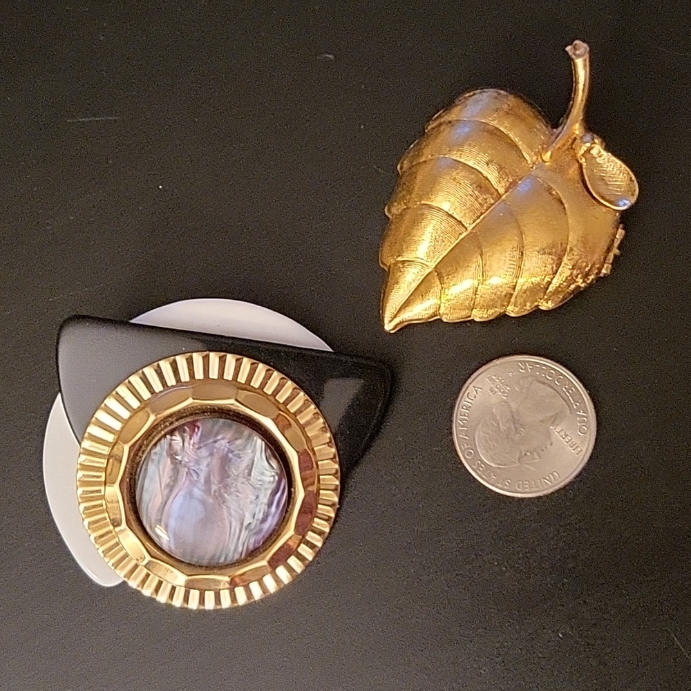 2 Vintage Pins, Never gonna see one of these again!